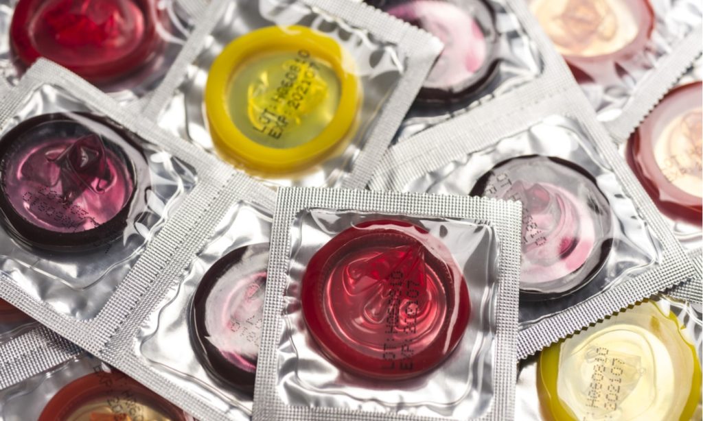 Consistent and correct use of male latex condoms does dramatically reduce the risk of transmitting STDs.