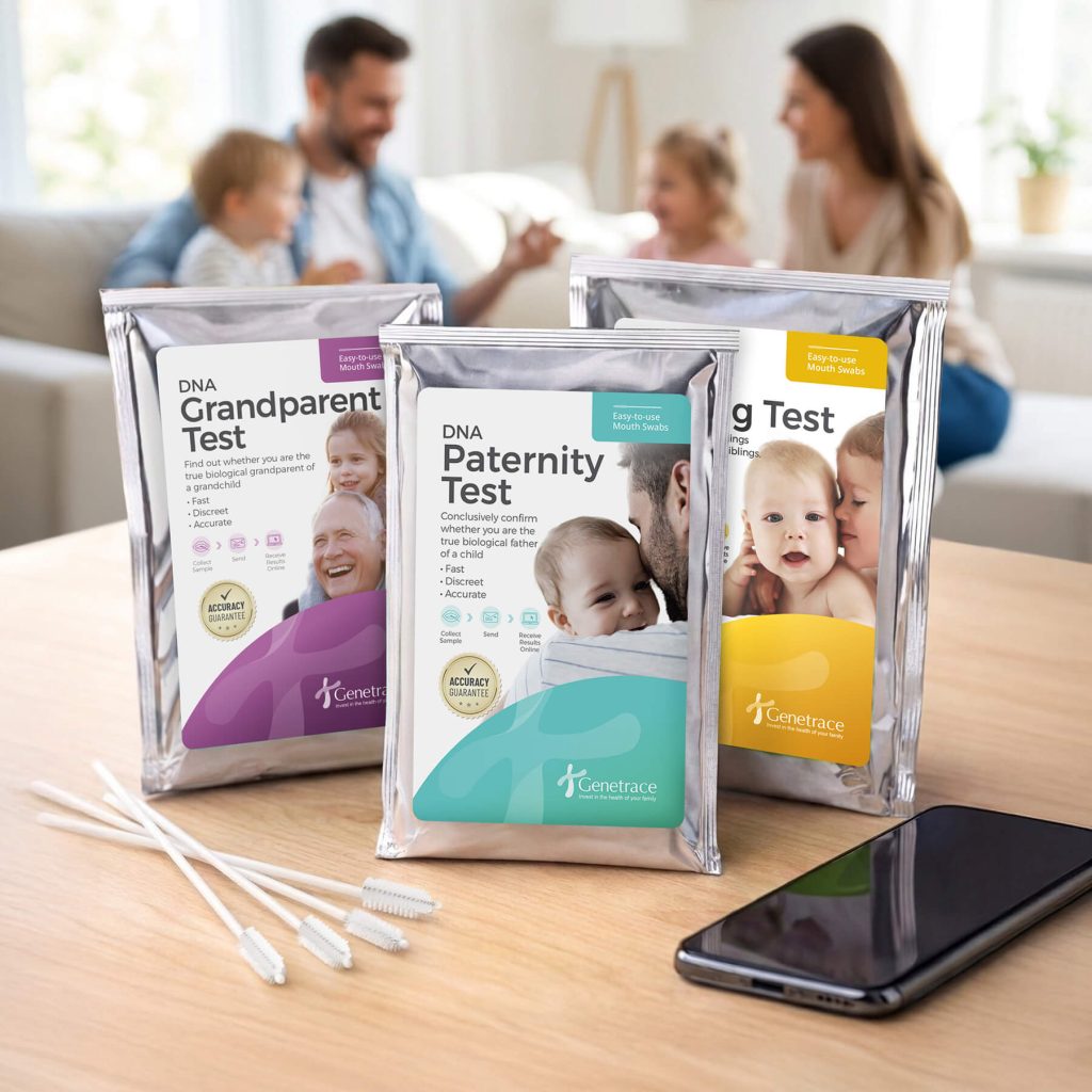 At-Home DNA Paternity Test | Results in 1-2 Days | Genetrace