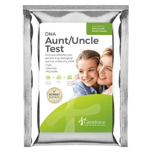 at home DNA aunt/uncle test kit