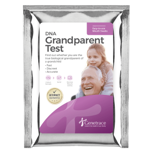 Genetrace DNA Grandparent Test kit for 1 grandparent and 1 grandchild