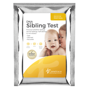 Genetrace at home DNA sibling test kit